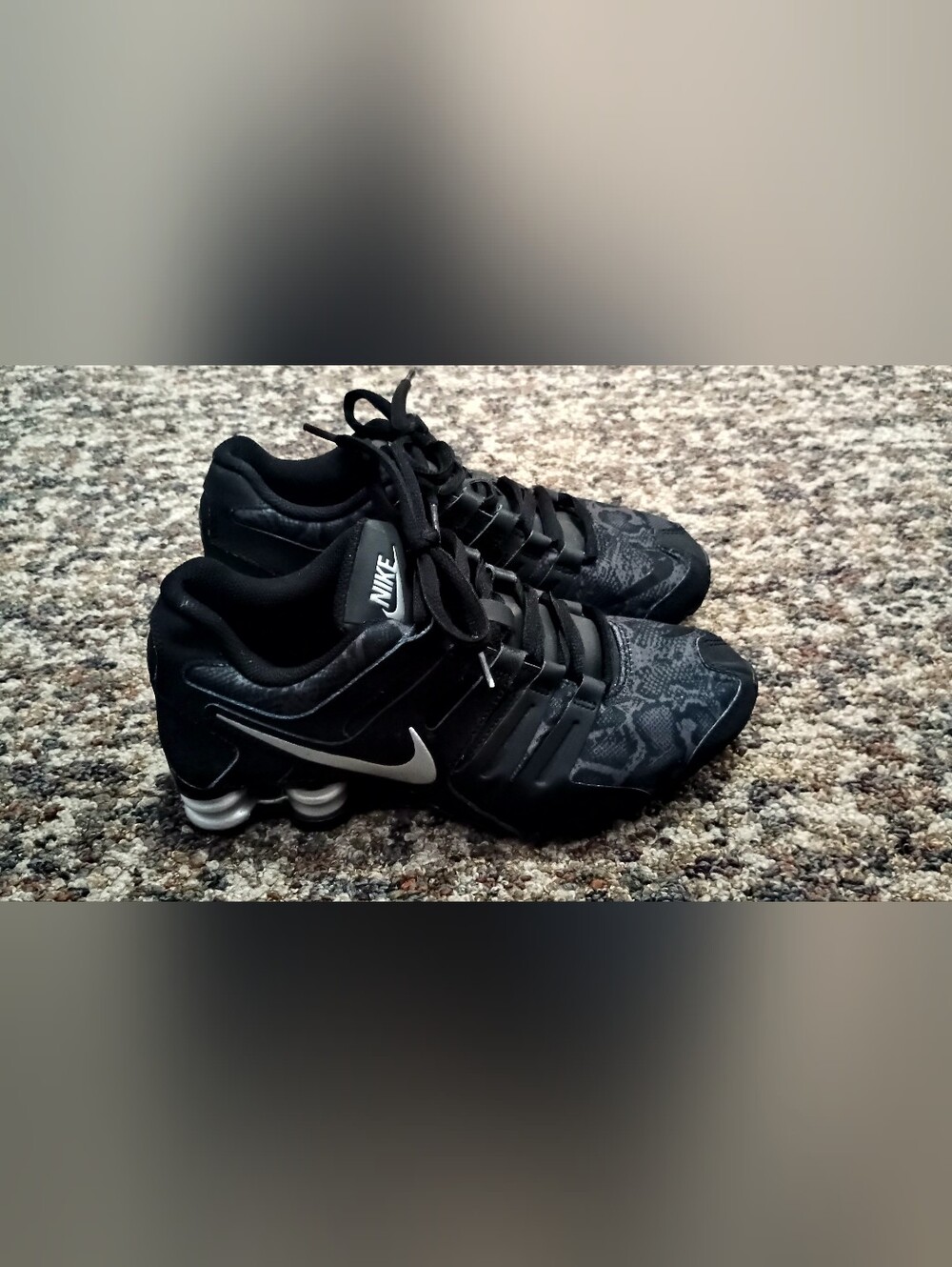 Nike Women’s Black Printed Trainer Sneakers